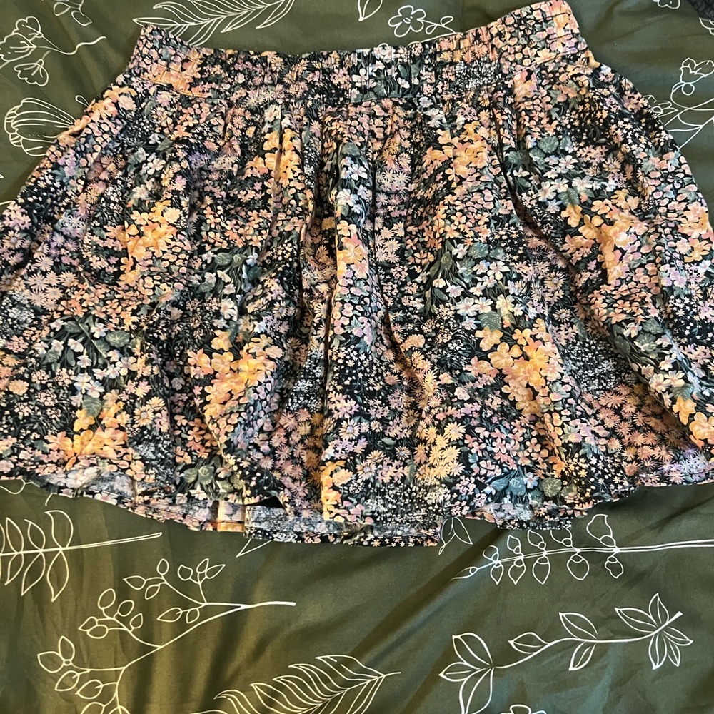 Floral Skater Skirt